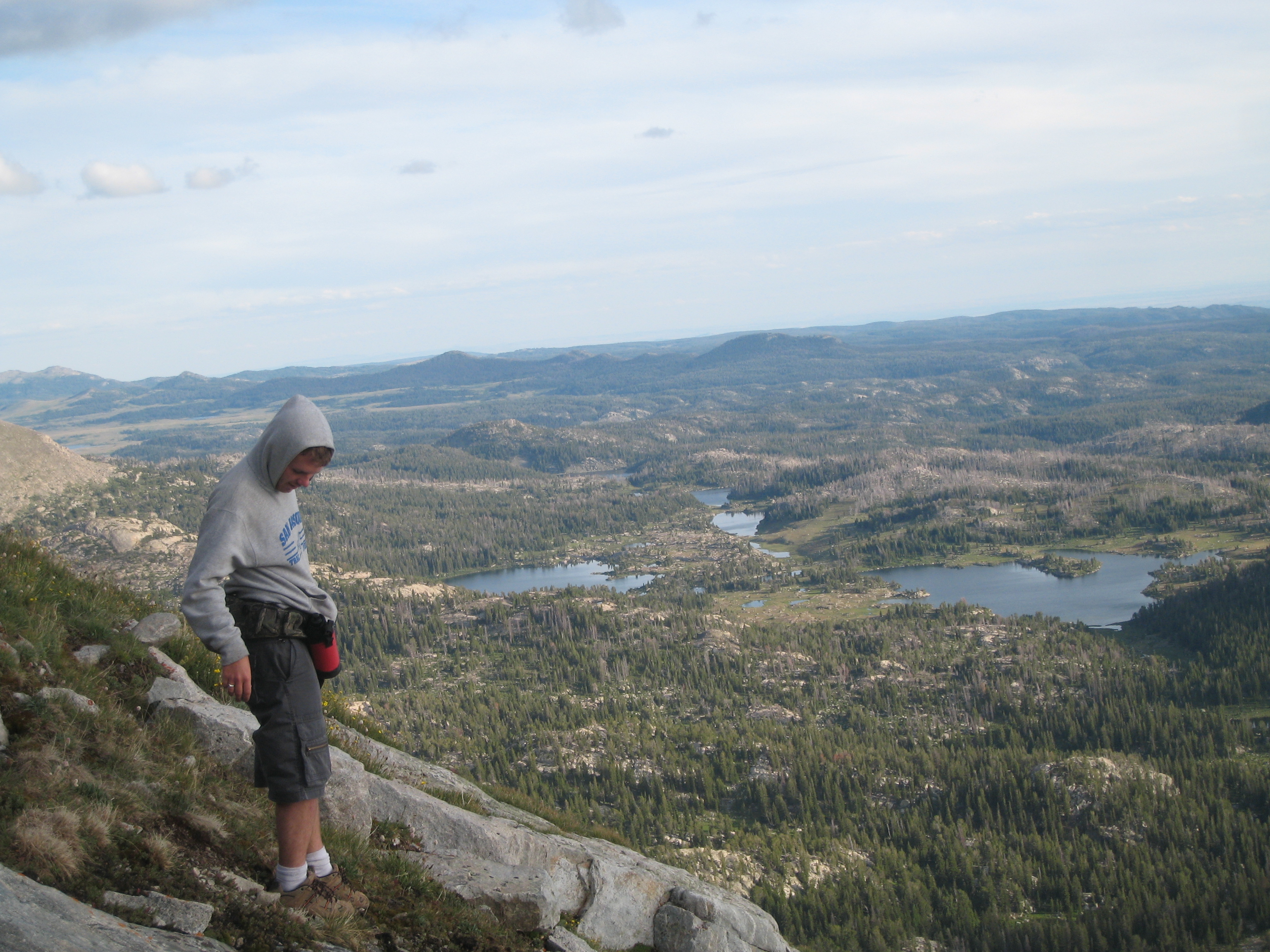 2009 Wind River Trip - Day 3 - Climbing Mount Victor